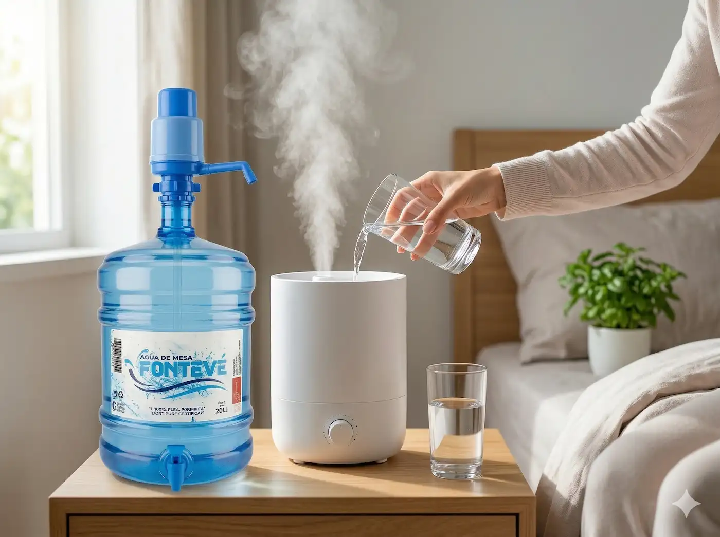 ¿Por qué el agua purificada es la mejor opción para tu humidificador?